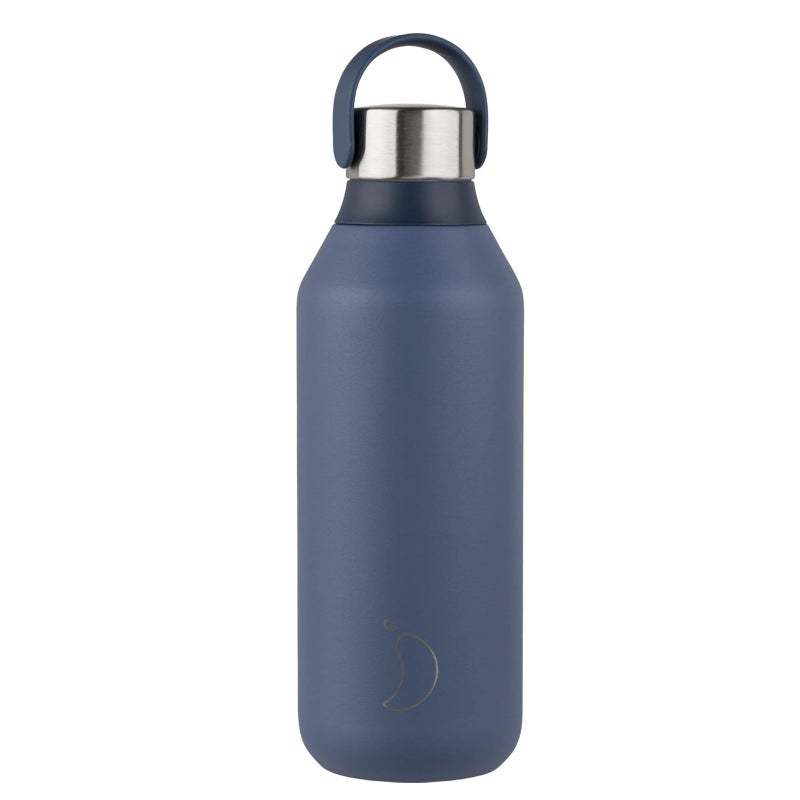 Chilly's | Water Bottle | Series 2 | 500ml | Whale Blue - Image 1