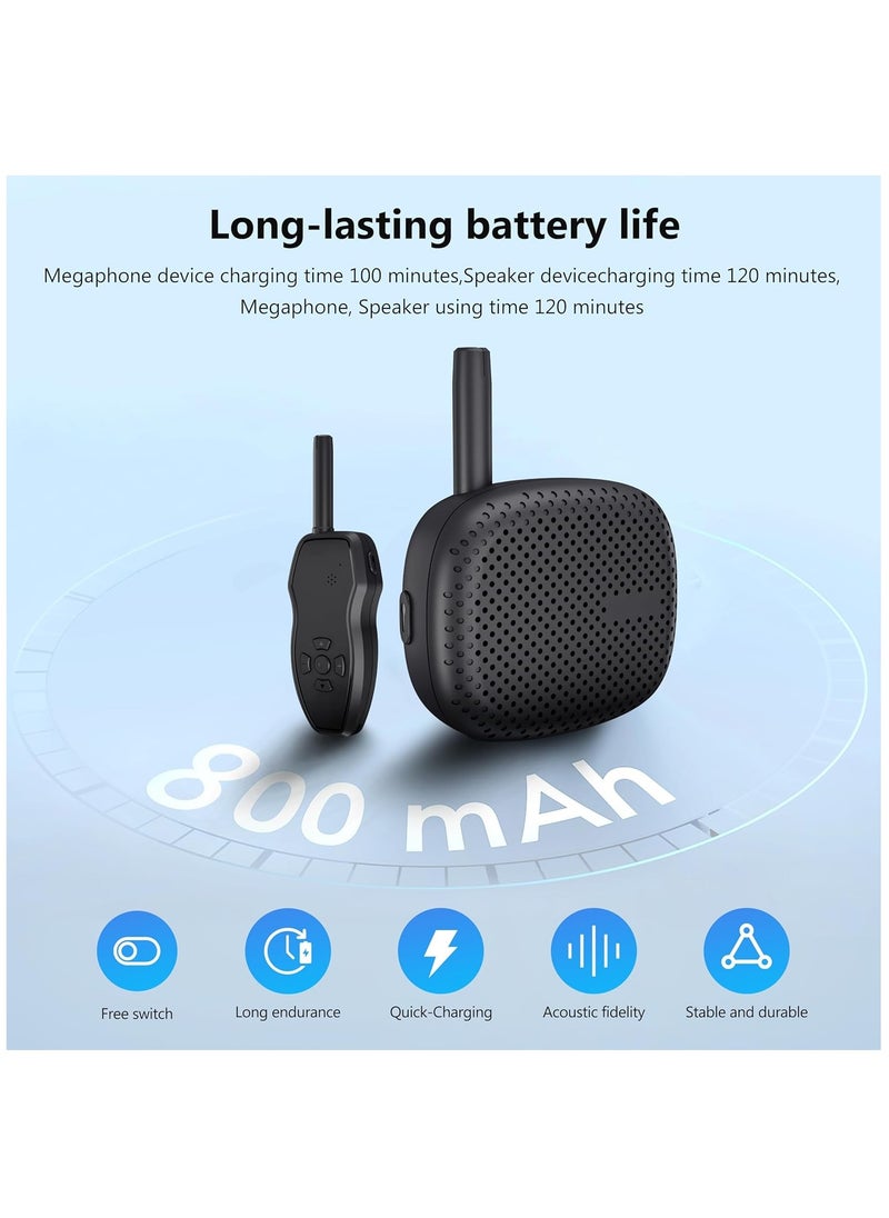 null - Portable Real-Time Megaphone Drone Speaker with Interference-Free Long-Distance Microphone for DJI Air 3, Mavic Air 2S, Mavic 3 Pro, Avata, Holy Stone, and FPV Drones. - Image 1