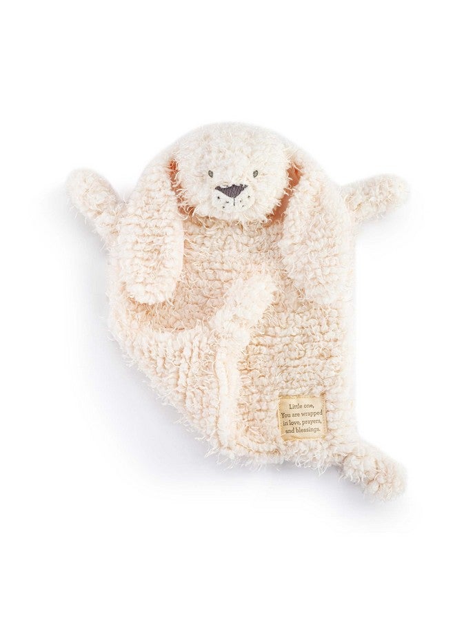 DEMDACO Wrapped In Prayer Cream Color And Pink 12 X 9 Inch Children'S Stuffed Animal Blankie Bunny  - Image 3