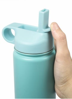 SYOSI Straw Lid Suitable For Hydro Flask,Straw Cap Wide-Mouth Water Bottle 18 32 40 Ounces (About 1.18 Liters) Wide Mouth, Straw Top Cap Replacement Cap (With 2 Straws And 1 Brush)  - Image 5