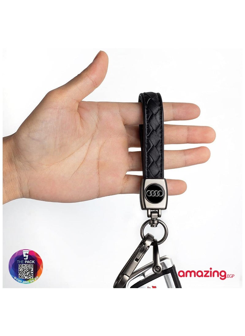 THE PACK Keyring with Logo Gift For (Audi)  - Image 4
