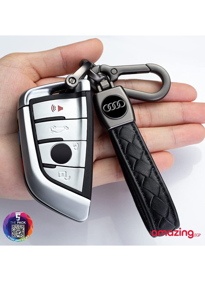 THE PACK Keyring with Logo Gift For (Audi)  - Image 5