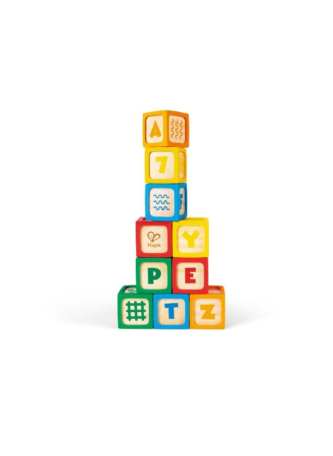 Hape Hape Grip & Stack Silicone & Wood Blocks  - Image 2