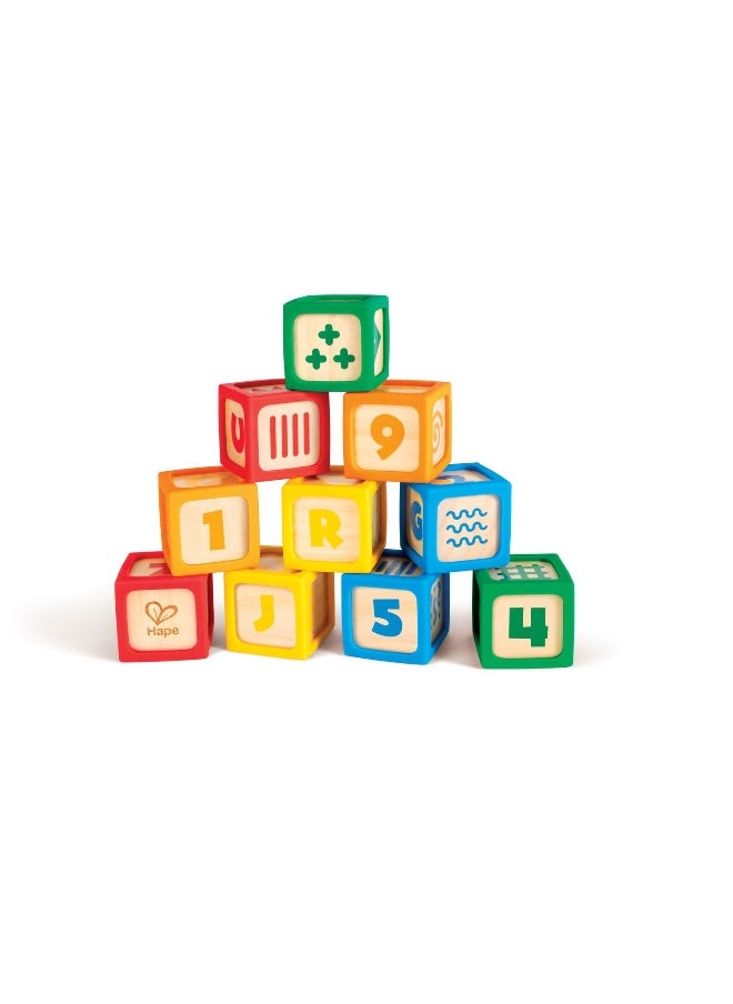 Hape Hape Grip & Stack Silicone & Wood Blocks  - Image 3