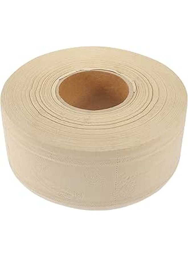Large Jumbo Roll Toilet Paper 21cm x 9cm Unscented Natural Color For Home And Office - Image 1