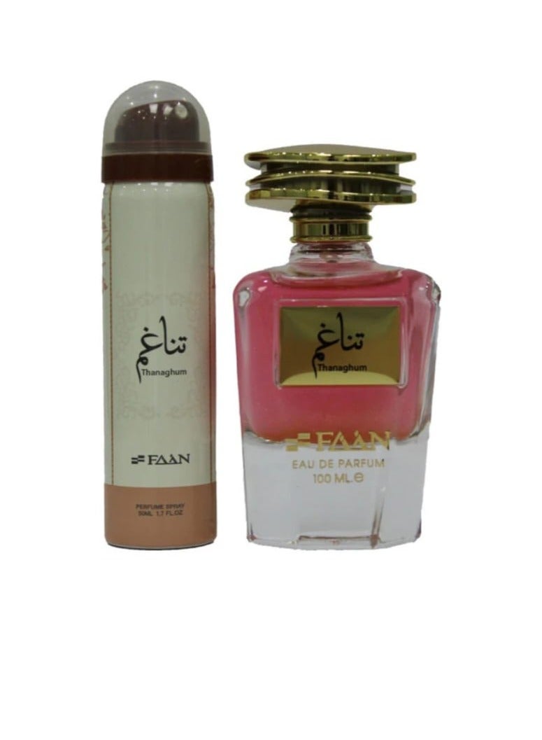 Faan Harmony Eau De Parfum Natural Spray Plus Free Deodorant Spray  100 ml - Image 3