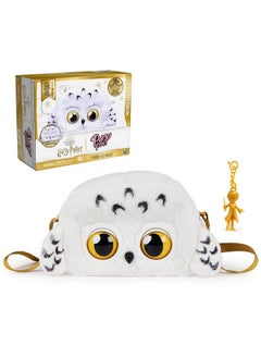 WIZARDING WORLD Harry Potter Hedwig Purse Pets Interactive Pet Toy And Shoulder Bag Over 30 Sounds And Reactions Kids Toys For Girls Ages 6 And Up  - Image 1