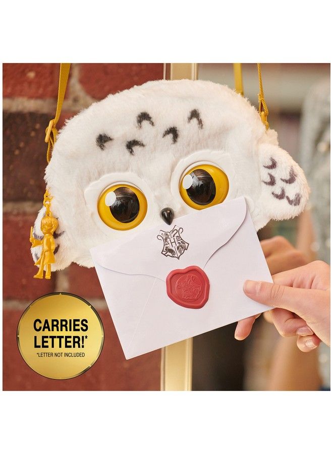 WIZARDING WORLD Harry Potter Hedwig Purse Pets Interactive Pet Toy And Shoulder Bag Over 30 Sounds And Reactions Kids Toys For Girls Ages 6 And Up  - Image 4
