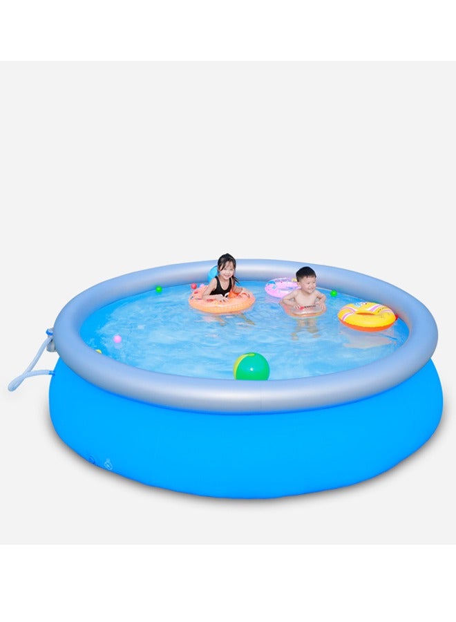 KLNAMAEAAN Foldable Inflatable Round Swimming Pool 305x76 cm - Image 3