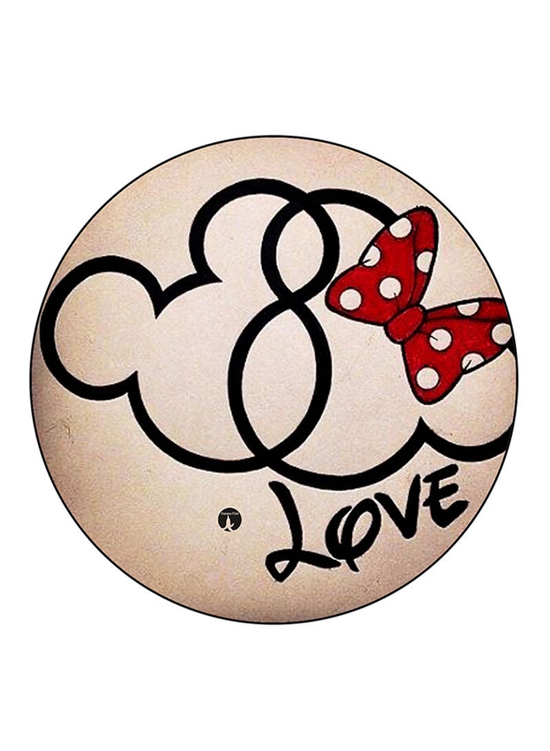 Disney Printed Mouse Pad Round  Multicolour