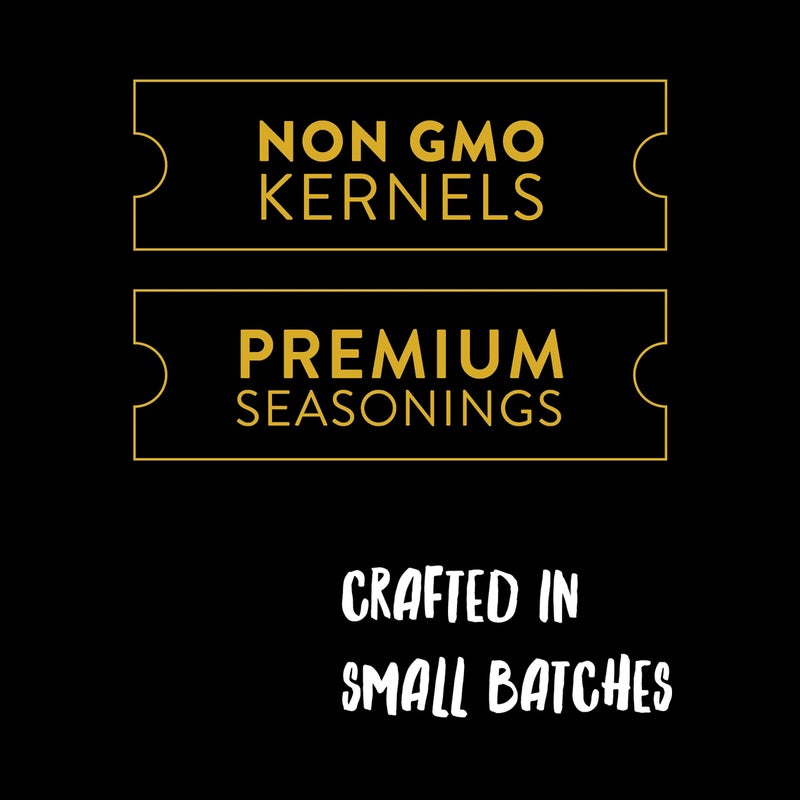 Urban Accents Movie Night Popcorn Gift Set - Includes 3 Gourmet Popcorn Kernel Varieties & 5 Flavorful Seasonings - Perfect Snack Gift Box for Parties, Holidays, or Movie Lovers - Image 5