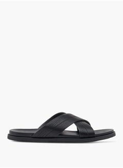 Le Confort Men's Cross Strap Slip-On Sandals  - Image 2