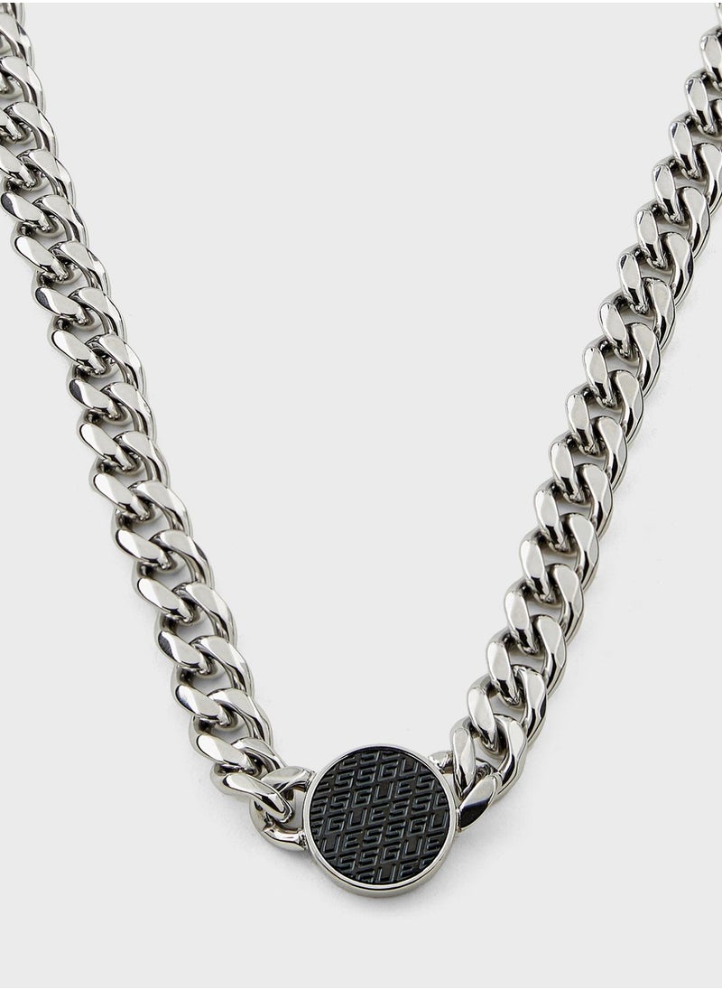 GUESS - Casual Pave Ring Necklace - Image 1