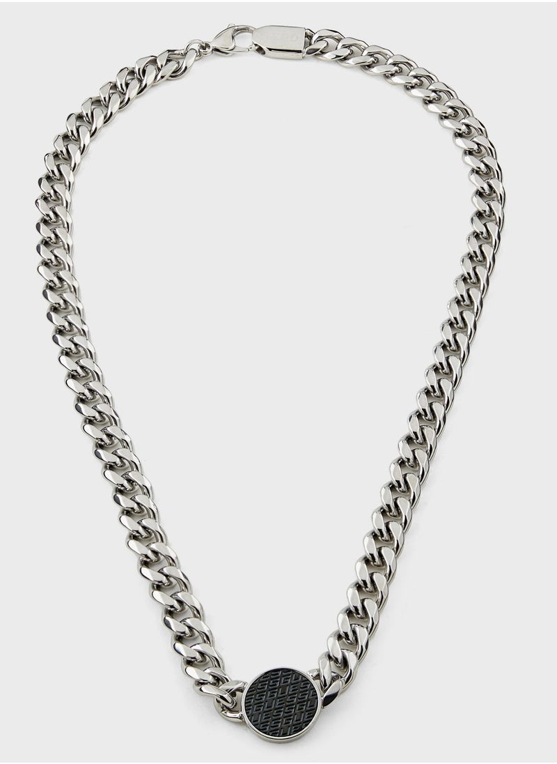 GUESS - Casual Pave Ring Necklace - Image 1