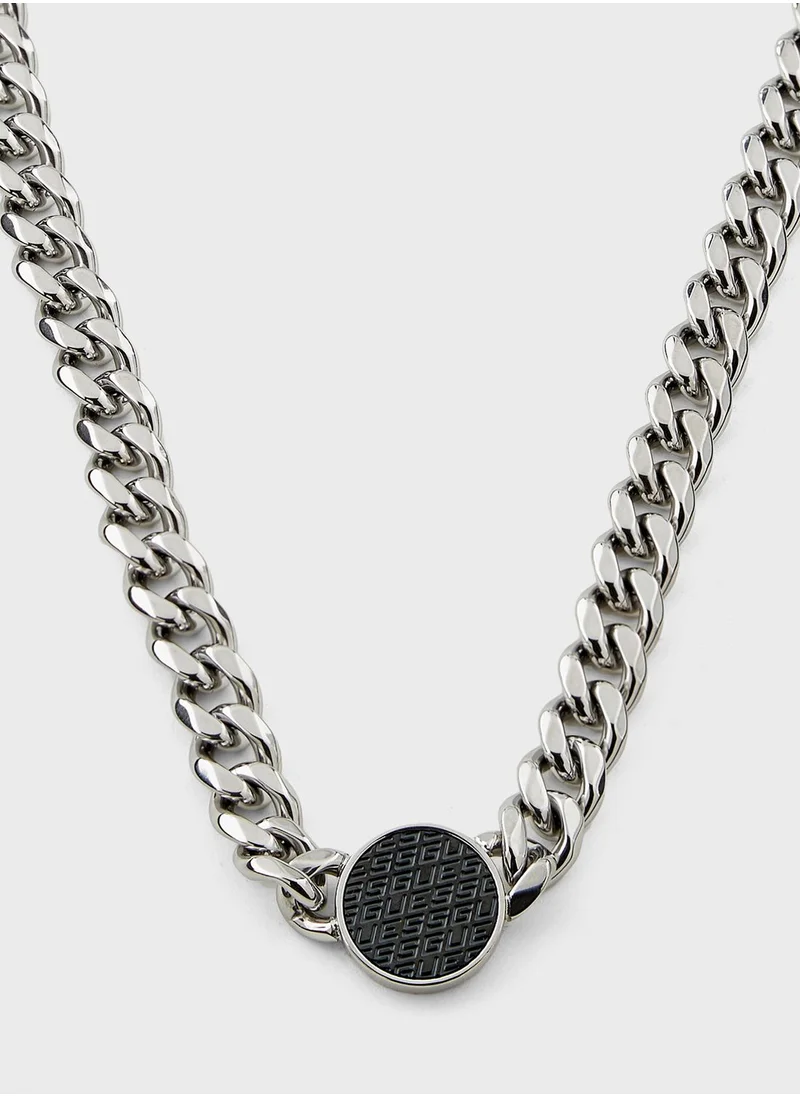 GUESS Casual Pave Ring Necklace