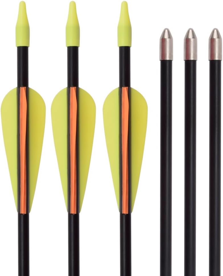 TY Archery 26 28 30 Inch Youth Arrows Fiberglass Archery Recurve Bow Target Arrows Practice Shooting for Kids Beginners Outdoor - Image 3