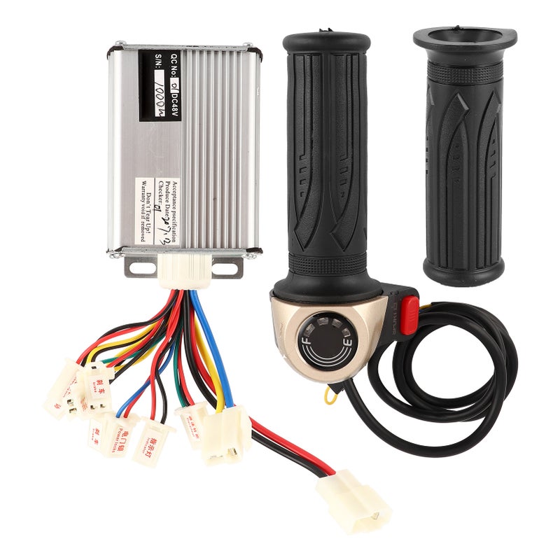 EBike Brushless Motor Controller Set Scooter 48V 1000W Controller and Rotate Handles - Image 5