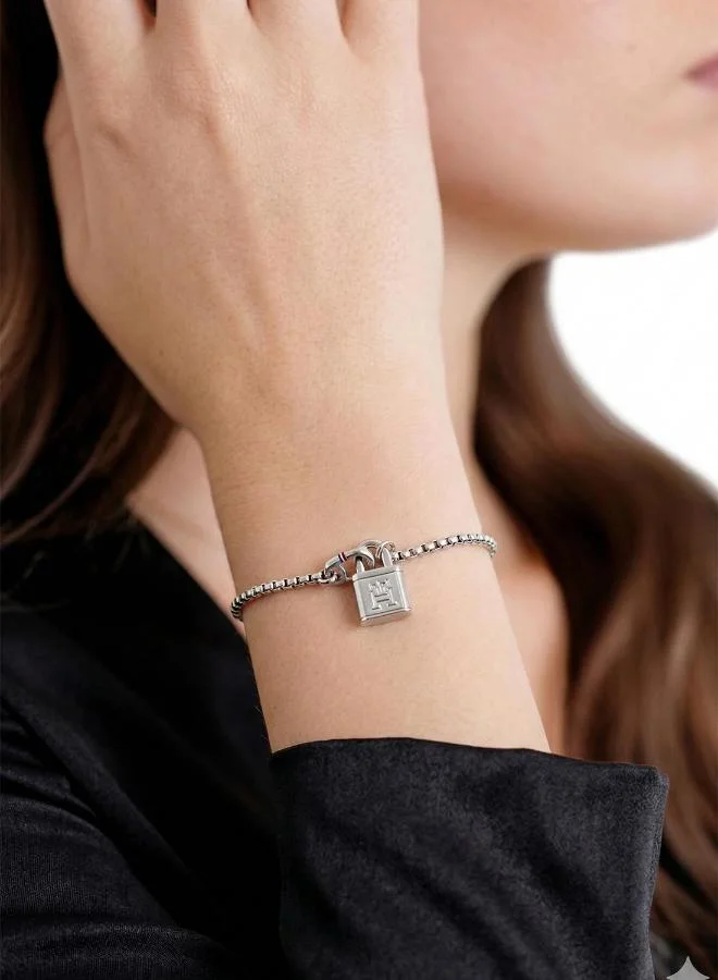 TOMMY HILFIGER Bracelet with a Lock Charm