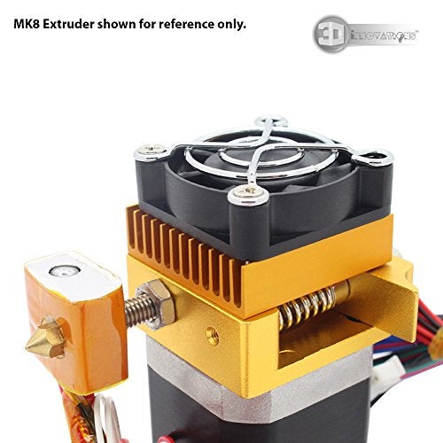 3DInnovations MK8 Extruder Nozzle Set 0.2mm, 0.3mm, 0.4mm & 0.5mm for 1.75mm Filament - Image 5