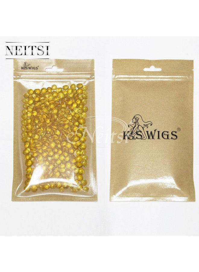 Neitsi Neitsi 400 PCS Hair Extension Fusion Keratin Glue Tips Rebond Granules Beads - Image 2