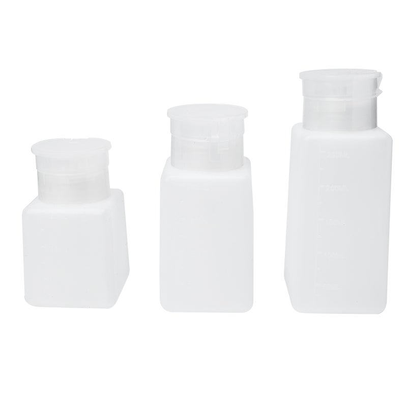 Pump Dispenser Bottle with Push Down Mechanism for Storing Liquids at Home and Travel - Image 1