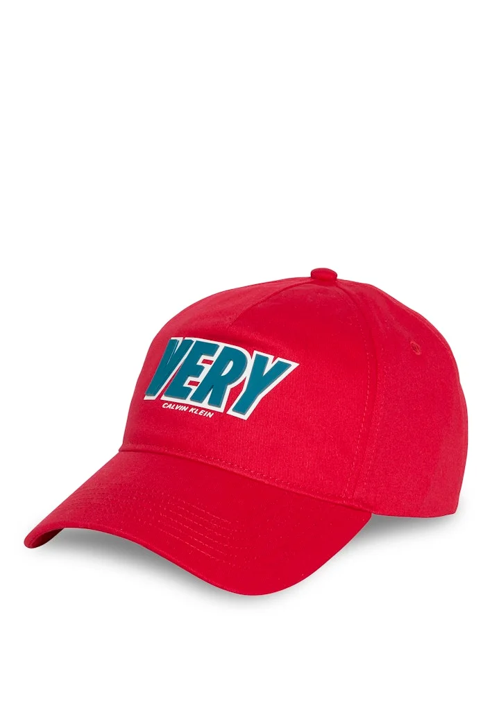 CALVIN KLEIN Graphic Curve Peak Cap