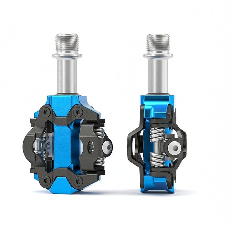 GEWAGE Bicycle Pedal Aluminum Alloy Flat Platform Antiskid Nail Surface - SPD Pedal with Sealed Bearings for Long Ride Comfort - Image 4