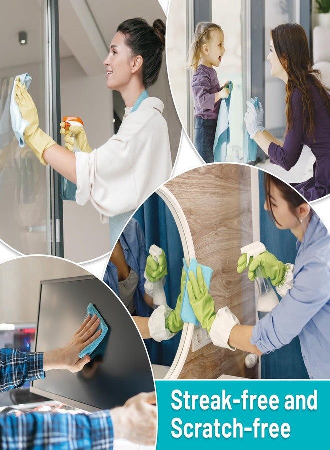 LifeisLuck 85 Pack Tear Away Microfiber Towels Roll, 10" x 10" Value Pack Reusable Cleaning Towels Absorbent Rags Fast Drying Dishcloths Lint Free Cleaning Wipes for Kitchen House Car - Image 5