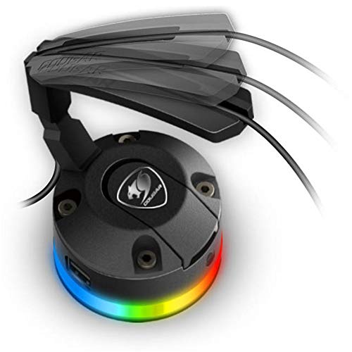 Cougar Bunker RGB Mouse Bungee with 2x USB 2.0, Black - Image 3