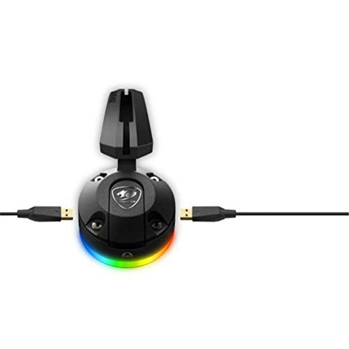 Cougar Bunker RGB Mouse Bungee with 2x USB 2.0, Black - Image 4