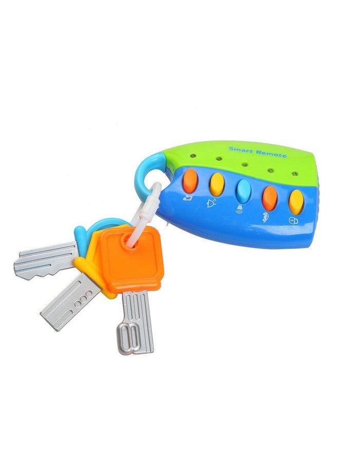 STJOYOPY Musical Smart Remote Car Key Toy with Sound and Light for Baby, Kids and Toddlers (Not Included Batteries) (Blue)… - Image 2