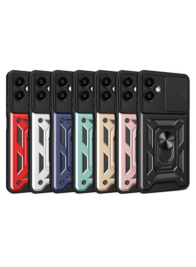 S-TOP Case For Samsung Galaxy A06 4G Sliding Camera Cover Design TPU+PC Phone Case - Image 2