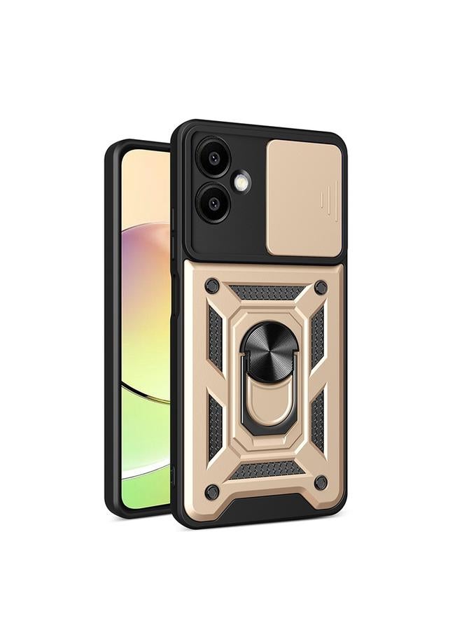 S-TOP Case For Samsung Galaxy A06 4G Sliding Camera Cover Design TPU+PC Phone Case - Image 1