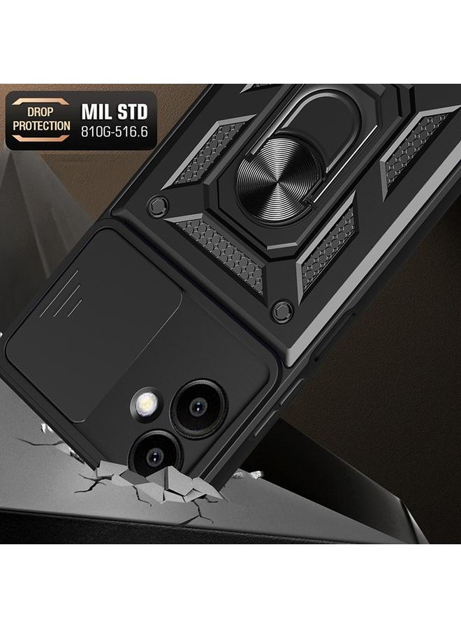 S-TOP Case For Samsung Galaxy A06 4G Sliding Camera Cover Design TPU+PC Phone Case - Image 4