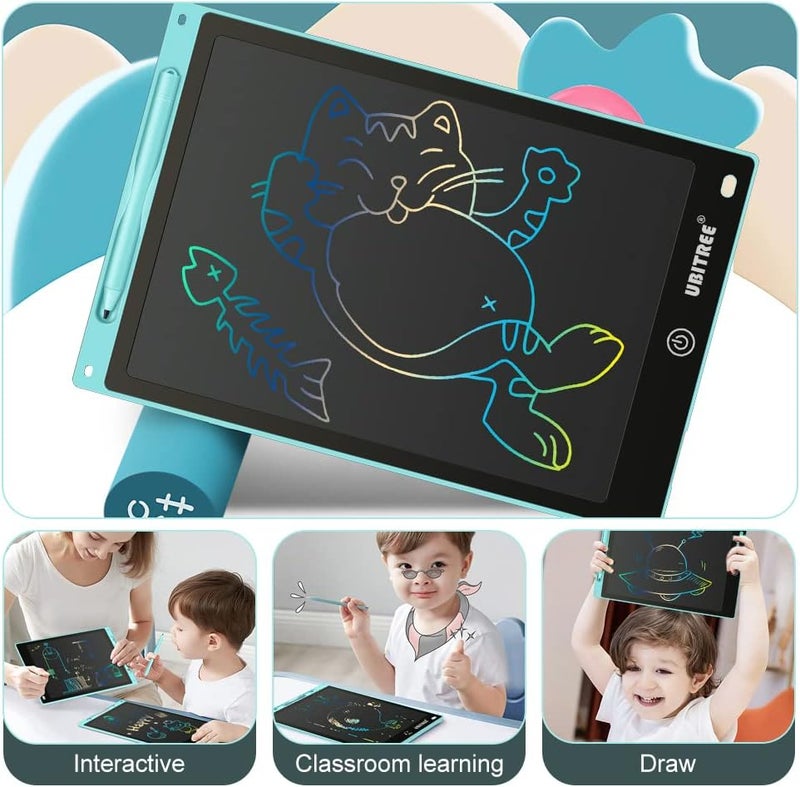 Ubitree 12 Inch LCD Writing Tablet for Kids - Colorful Erasable Doodle Board - Image 3