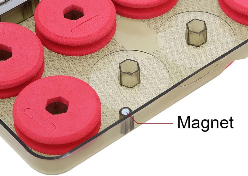 OriGlam 16pcs Fishing Foam Spools & Board - Fishing Line Organizer Accessories - Image 4