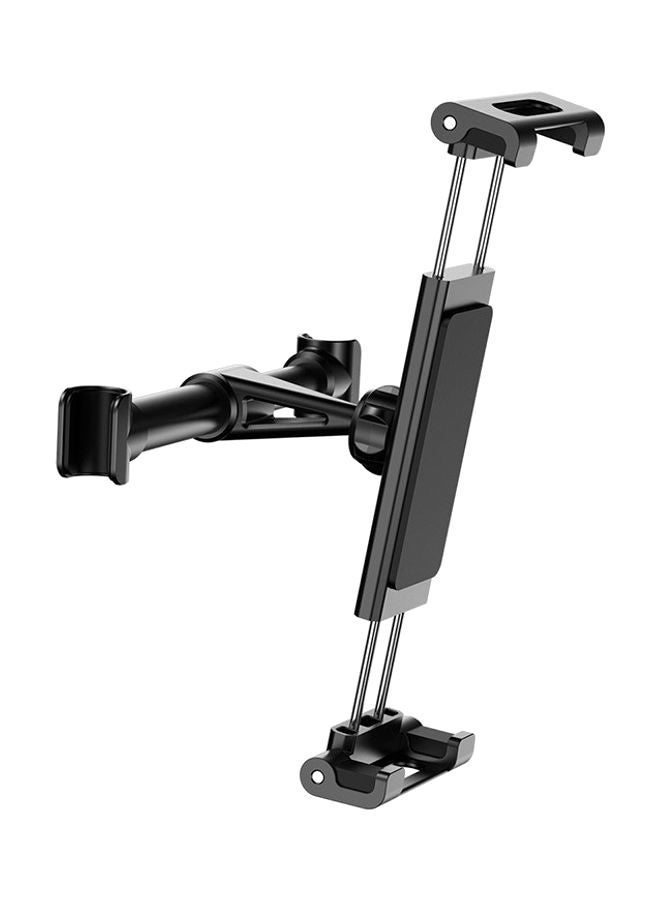 NIBEMINENT Car Headrest Mount, Angle Adjustable Tablet Universal Holder for Backseat, 5.5" to 12.9" iPad/Tablet/Smartphone/Nintendo Switch Black - Image 1