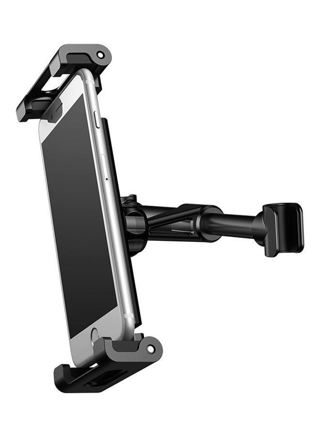 NIBEMINENT Car Headrest Mount, Angle Adjustable Tablet Universal Holder for Backseat, 5.5" to 12.9" iPad/Tablet/Smartphone/Nintendo Switch Black - Image 4