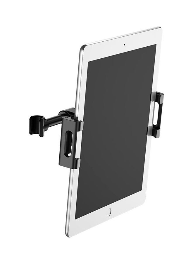 NIBEMINENT Car Headrest Mount, Angle Adjustable Tablet Universal Holder for Backseat, 5.5" to 12.9" iPad/Tablet/Smartphone/Nintendo Switch Black - Image 3