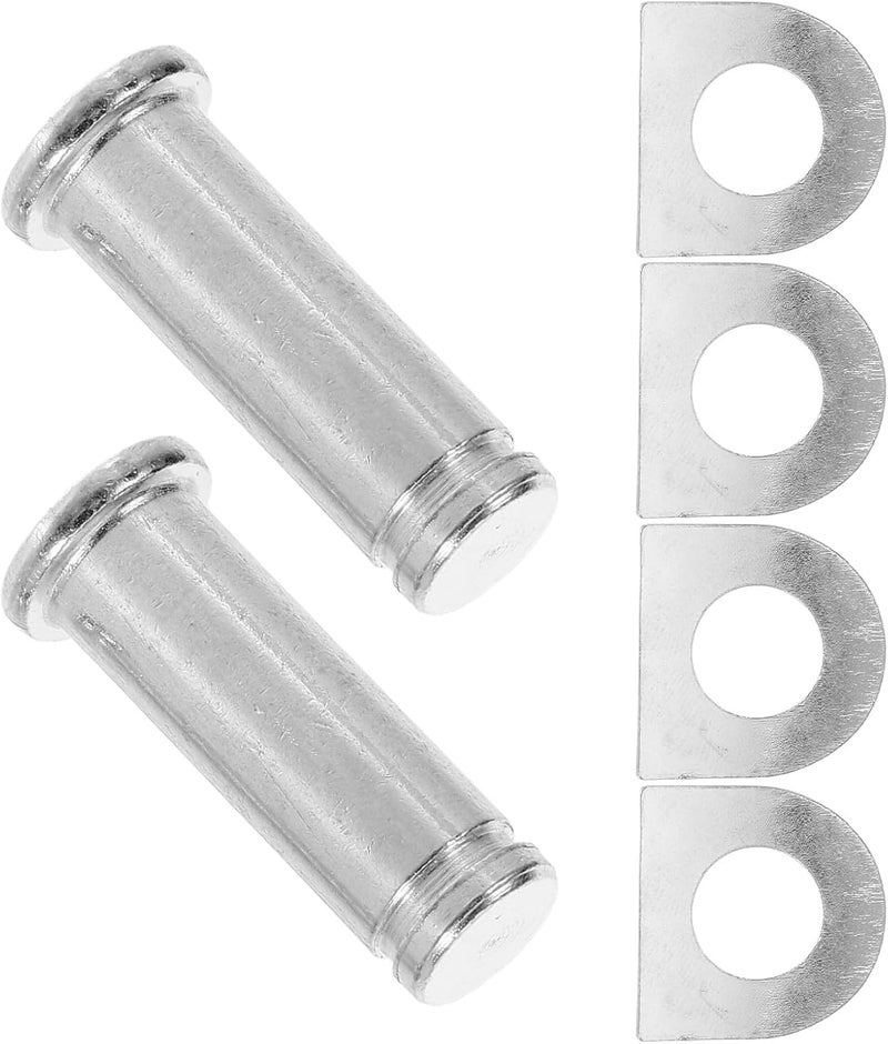 Happyyami Motorcycle Footrest Pedal Bolt Peg Mount Screw Kit with Retaining Ring and Spring Washer Foot Peg Mounting Pins Set - Image 1