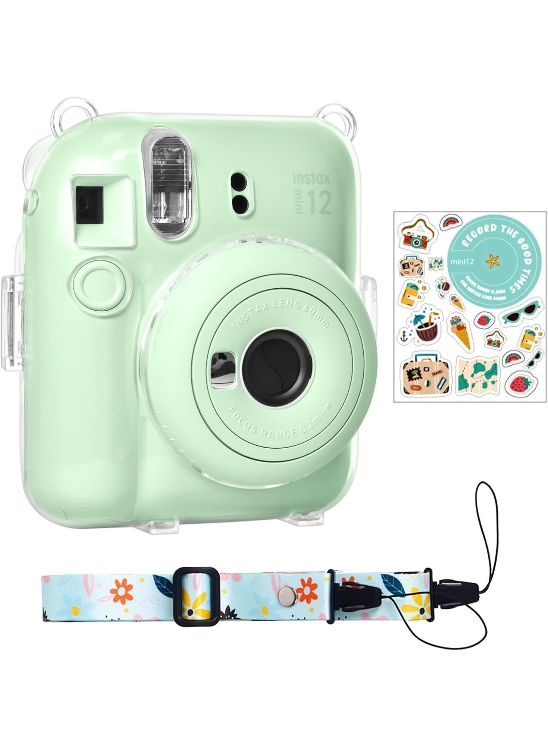يور سمارت Ursmart Clear Case For Fuji Instax Mini 12
