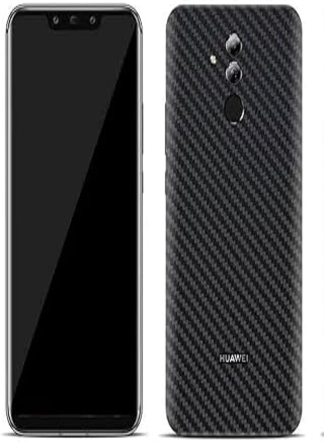 HUAWEI Mate 20 Lite Carbon Fiber Rubber Back Case Cover (Huawei mate 20 lite) 