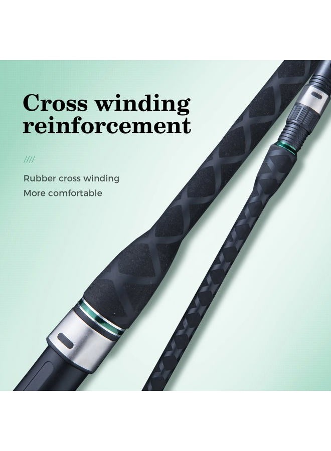 BERRYPRO Surf Spinning Rod IM8 Carbon Surf Fishing Rod (9'/10'/10'6''/11'/12'/13'3'') (11'-Casting-2pc) - Image 4