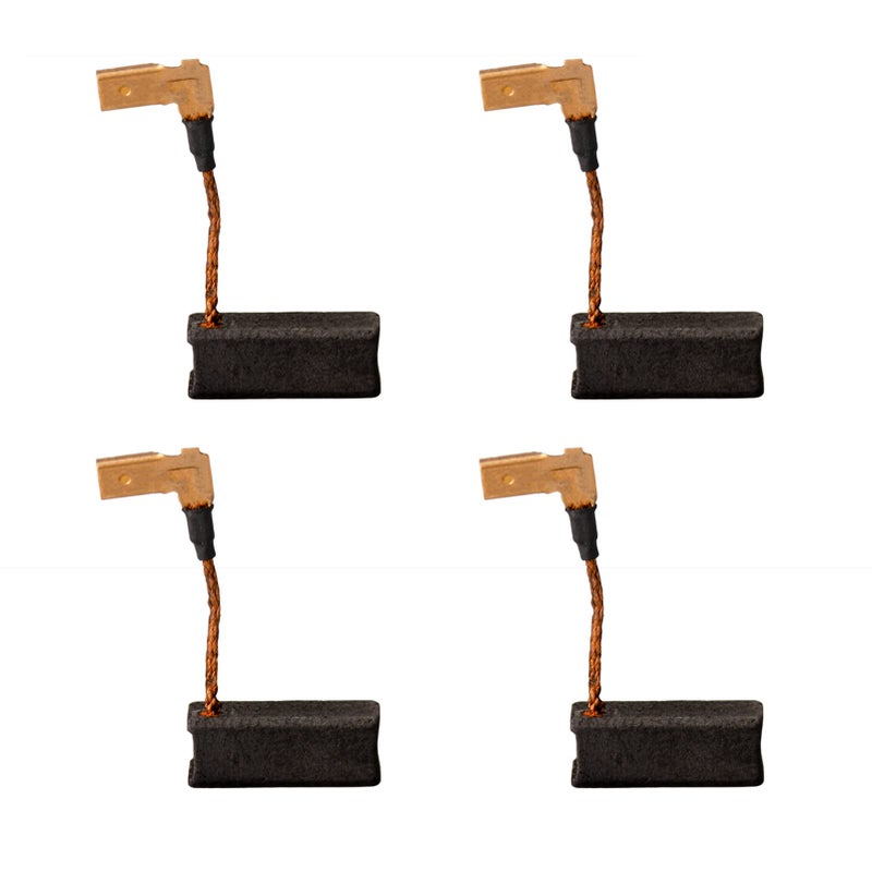 4Pack Electric Motor Carbon Brushes Compatible with DeWalt DWE4011DWE4120DWE4012DWE4100DWE4887 and DWE4120NDewalt N097696 Grinder Motor Carbon Brushes Replacement Parts