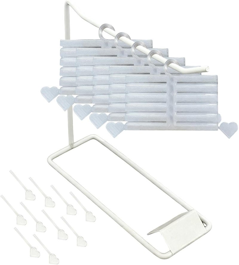 Nail Transfer Foil Storage Organizer, Portable 3D Printed Organizer with Base,Nail Transfer Paper Case - for Manicure Home Travel Wedding Bridal Spa Grooming Party Holiday Daily - Image 1
