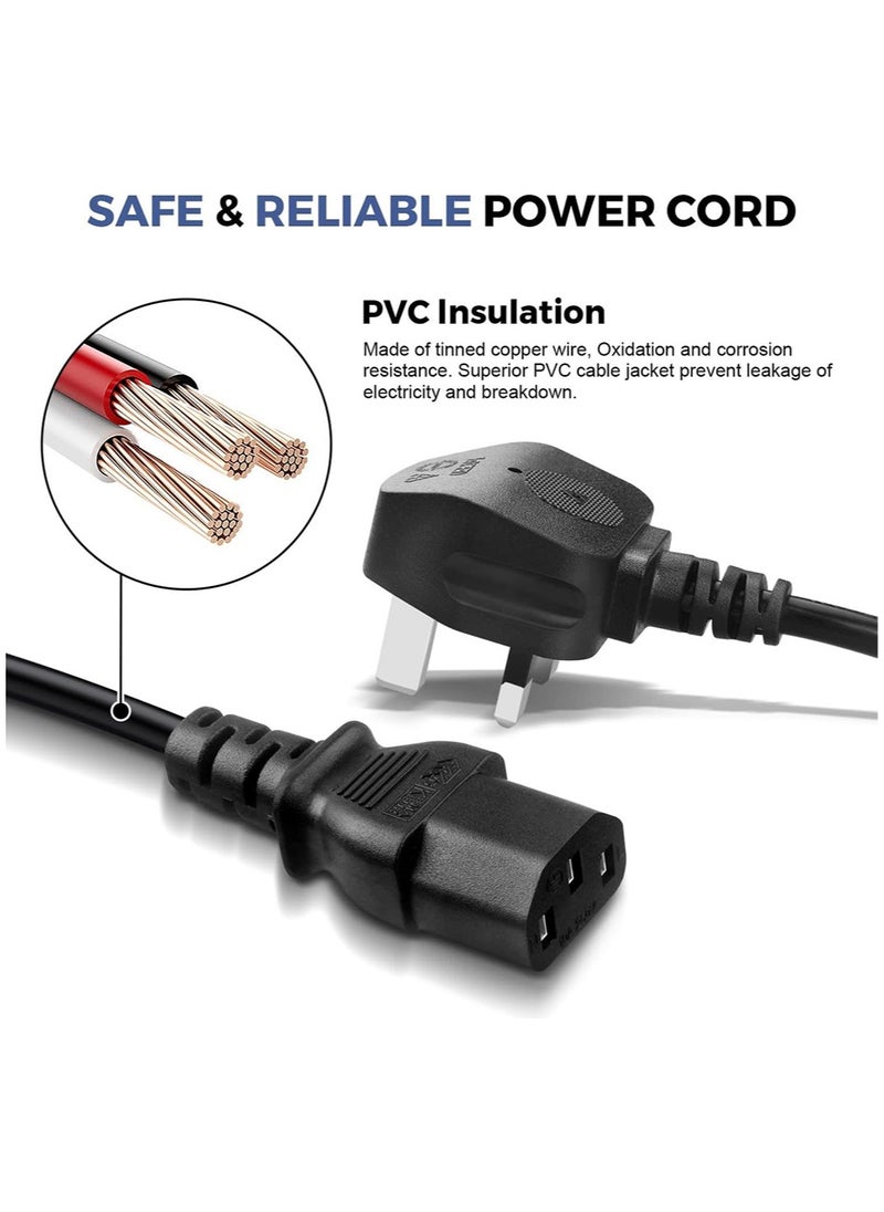اليكليڤ - 24V 5A امدادات الطاقة المملكة المتحدة, ELIKLIV AC إلى DC 24V5A شاحن محول 120W AC 100V - 240V محول 5.5 مم × 2.5 مم مقبس إخراج لشريط إضاءة LED ، جهاز تنقية المياه ، محرك المضخة ، جهاز تنقية المياه - Image 1