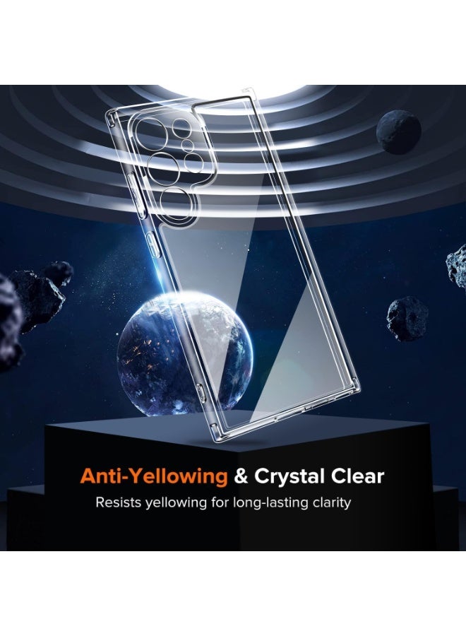 Muzz Case Compatible with Samsung Galaxy S26 Edge Case with Camera Protection TPU Silicone Crystal Clear Soft Cover Flexible Transparent Shockproof Case Cover For Samsung Galaxy S26 Edge - Image 2