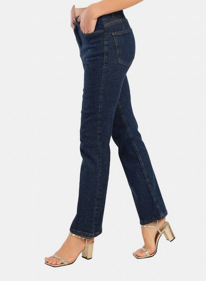 Carina Classic Cotton Flare Jeans - Image 2