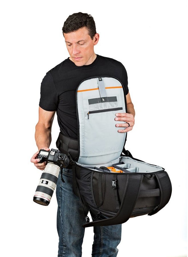 Lowepro Lp37131 Flipside 500 Aw Ii Camera Bag. Backpack For Professional Dslr Cameras And Multiple Lenses, Black - Image 2