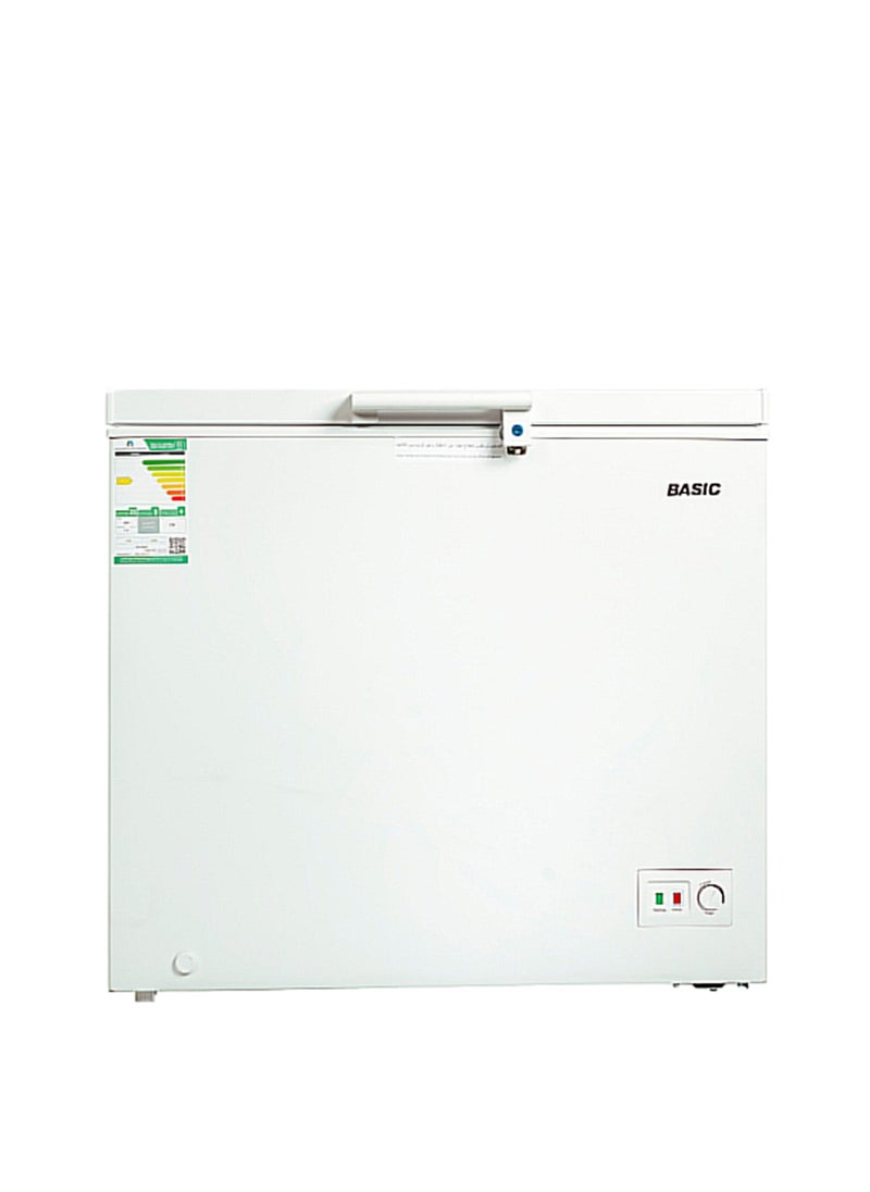 BASIC Chest Freezer - 8.8 Feet - 248 Liters - White - BCF-H250LDW  - Image 2